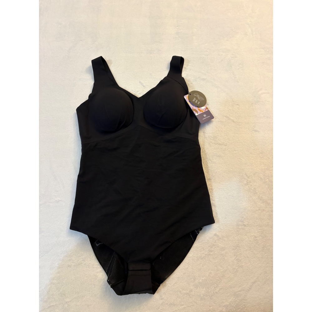 Honeylove Liftwear Tank Bodysuit Runway Black Shapewear Size Large NEW - Picture 2 of 8